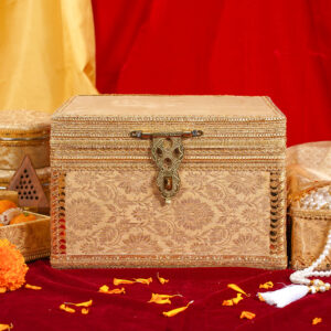 Makeup Vanity Box (Gold)