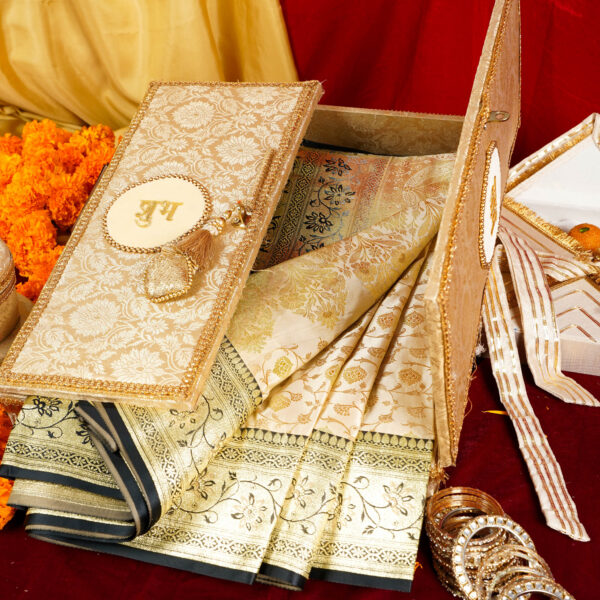 Saree Box Double Door Style (Gold)