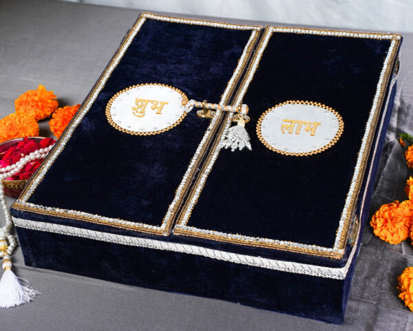 Saree Box Door Style (Navy Blue)